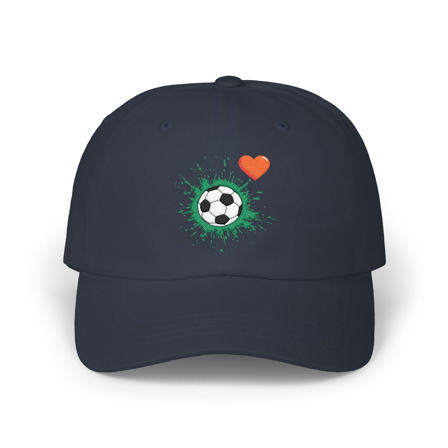 Soccer Love Dad Cap | Perfect Gift for Sports Lovers, Father's Day, Outdoor Events, Casual Wear, Adjustable Cap - TRV