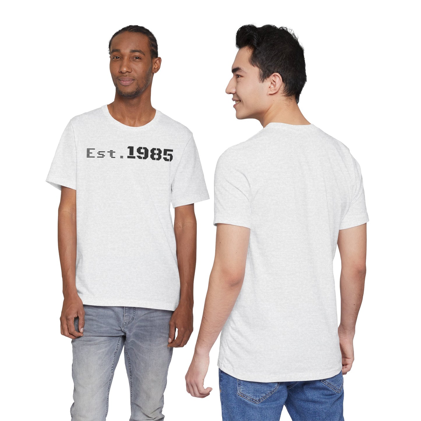 Est. 1985 Vintage Unisex Tee, Retro Birthday T-Shirt, Perfect Gift for 1980s Lovers, Casual Apparel, Timeless Style