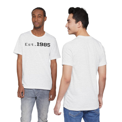 Est. 1985 Vintage Unisex Tee, Retro Birthday T-Shirt, Perfect Gift for 1980s Lovers, Casual Apparel, Timeless Style