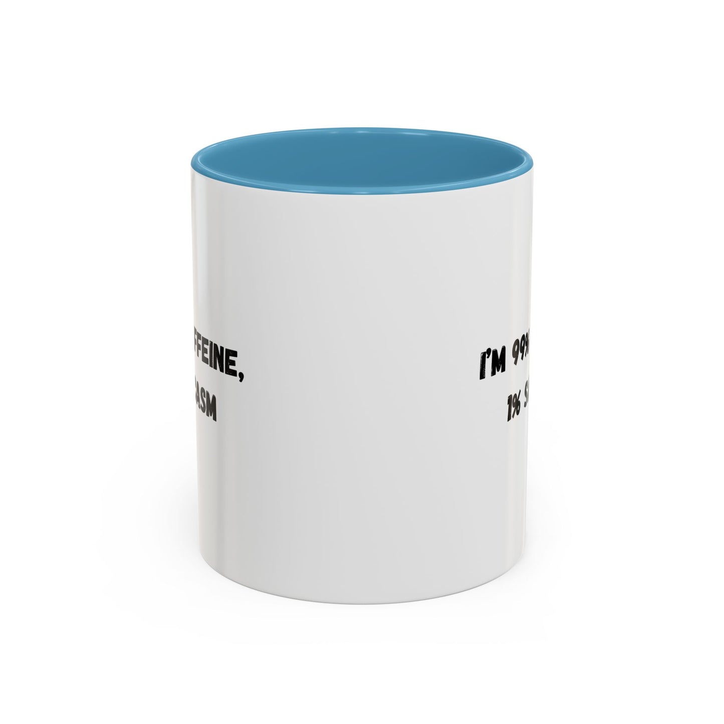 Sarcastic Coffee Mug - Funny Gift for Coffee Lovers, Black and White Accent Mug, Gift for Birthdays, Office Humor, Caffeine Enthusiasts