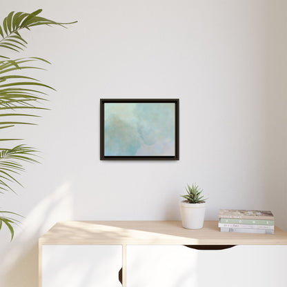 Soft Abstract Pastel Watercolor Matte Canvas