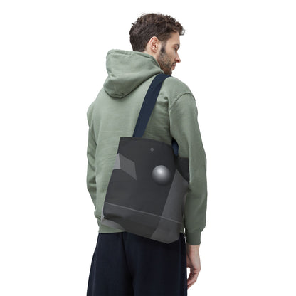 Abstract Monochrome Orb | Tote Bag