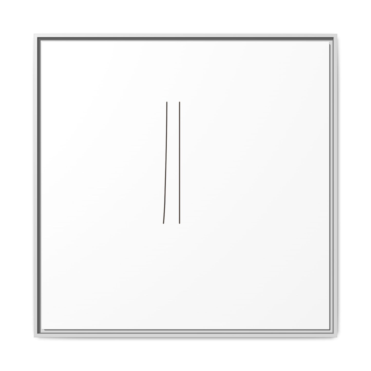 Minimal Line Art | Matte Canvas Framed