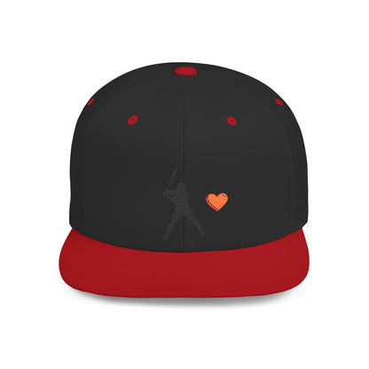 Baseball Love Snapback Hat | Gift for Sports Fans, Casual Wear, Team Spirit, Father's Day, Birthday, Outdoor Activities - TRV