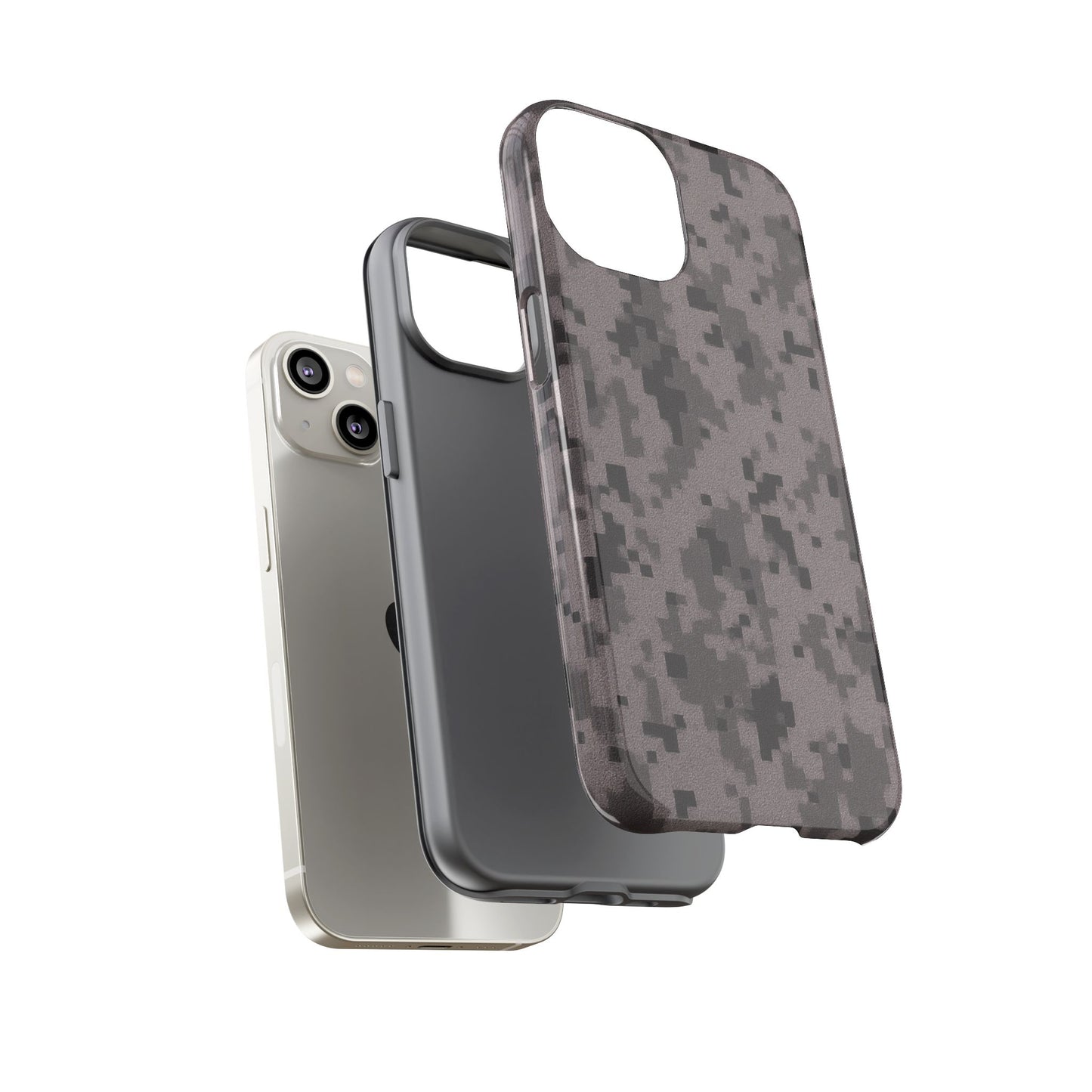 Tough Cases, Army Camouflage Phone Case, Military Style, Durable Cover, Gift for Soldiers, Outdoor Adventure, Rugged Protection - TRV