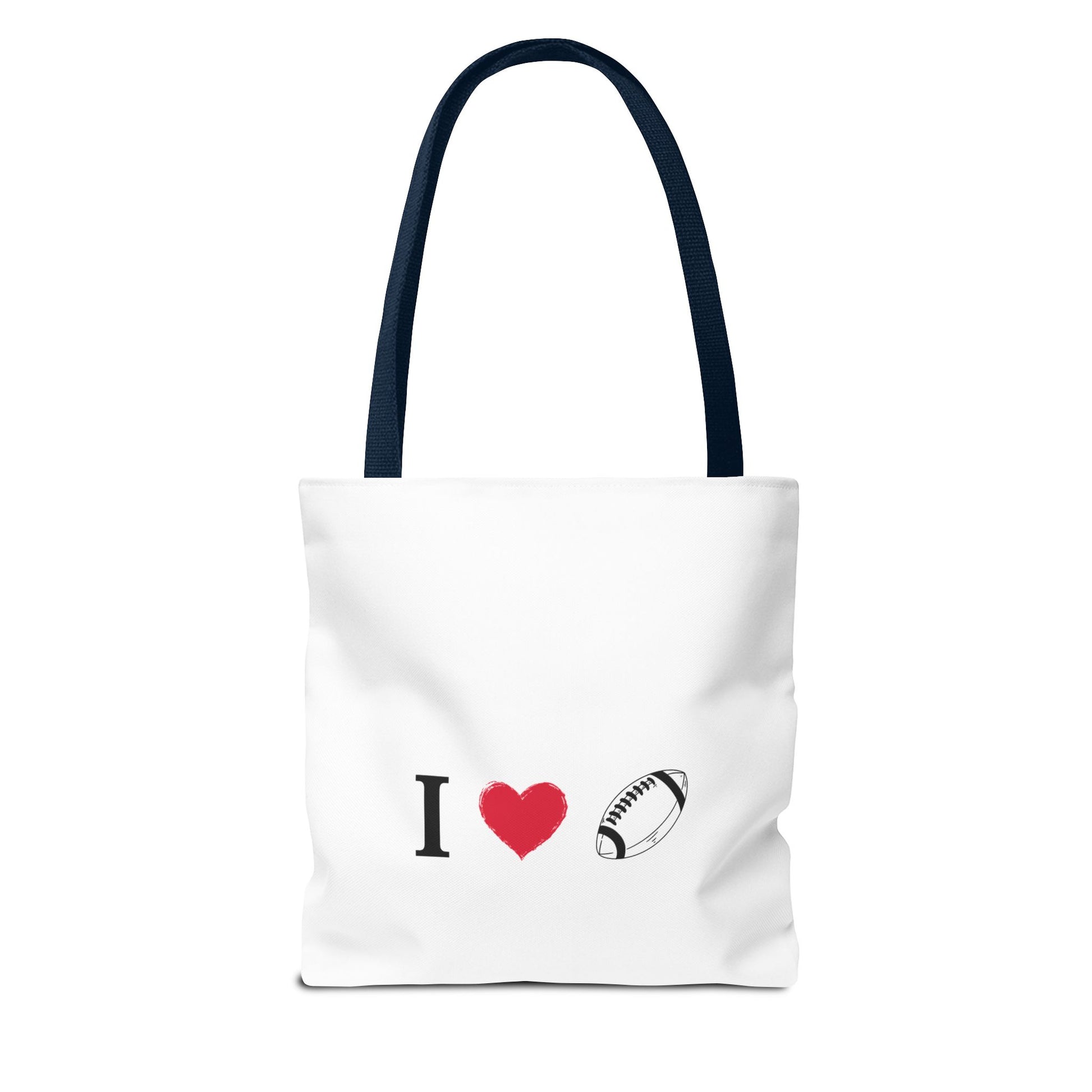 Football Lover's Tote Bag - Perfect for Game Day, Sports Events, Gifts for Fans, Eco-Friendly Carryall, Personal Use, Travel Bag - TRV