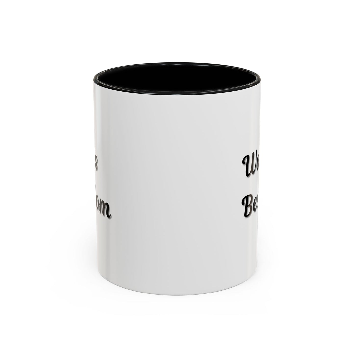 World's Best Mom Accent Coffee Mug - 11oz & 15oz - Perfect Gift for Mother's Day