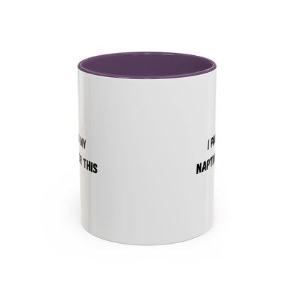 Humorous Coffee Mug | I Paused My Naptime For This | Perfect Gift for Busy Moms, Teachers, or Coffee Lovers