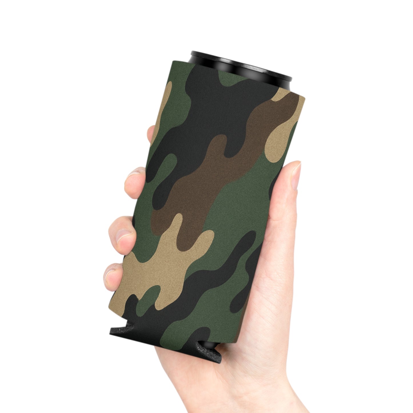 Camouflage Can Cooler | Beverage Insulator, Outdoor Parties, Gifts for Him, Hunting Accessories, Camping Gear - TRV