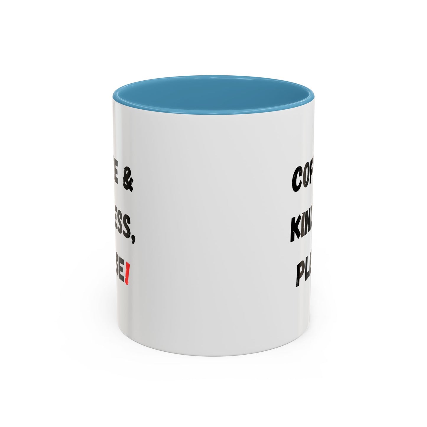 Coffee & Kindness Mug - Inspirational Coffee Cup, Gift for Friends, Office Decor, Encouragement, Morning Motivation
