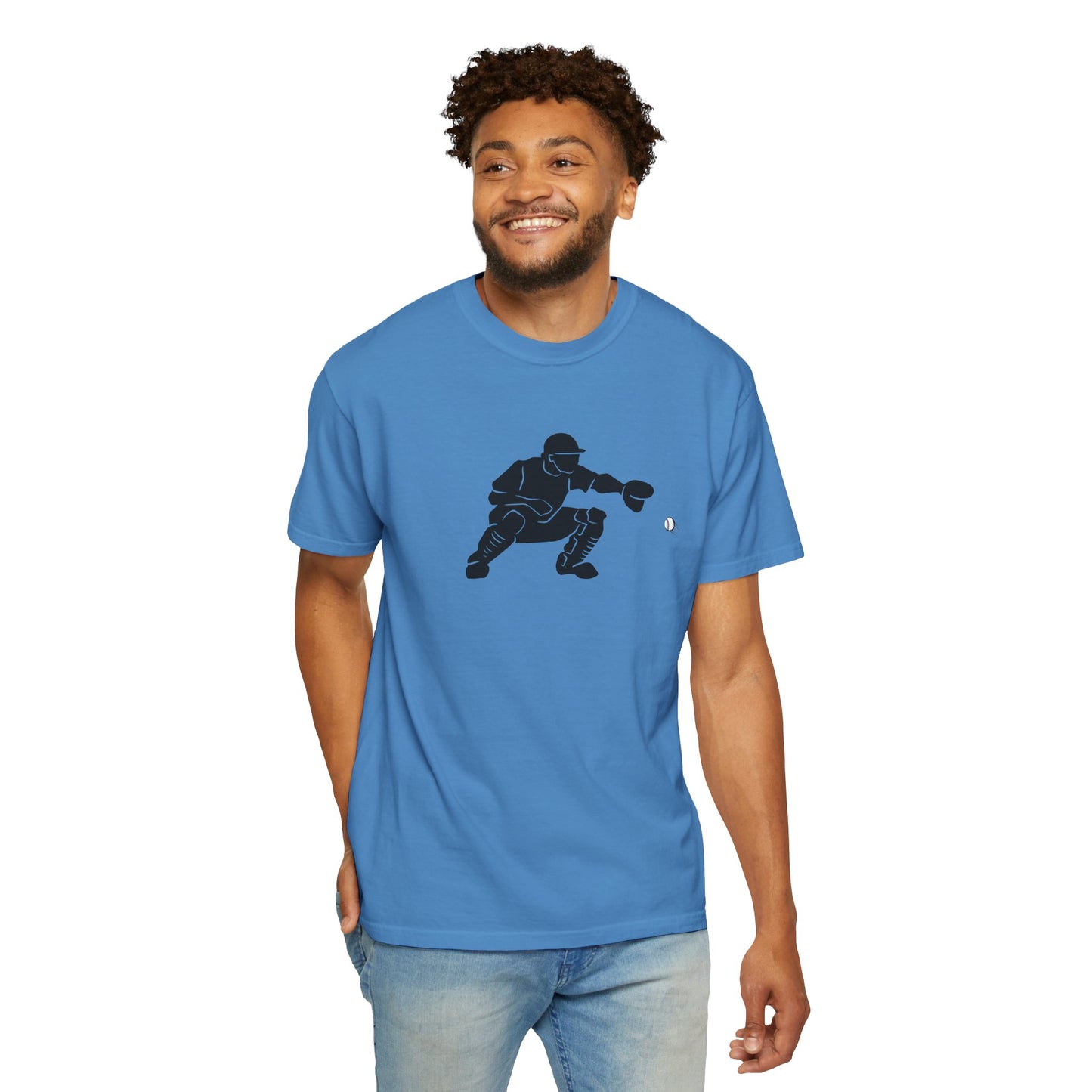 Stylish Unisex Baseball Catcher T-Shirt with Catcher Design, Sports Tee, Baseball Fan Gift, Athletic Apparel, Gift for Him/Her - TRV