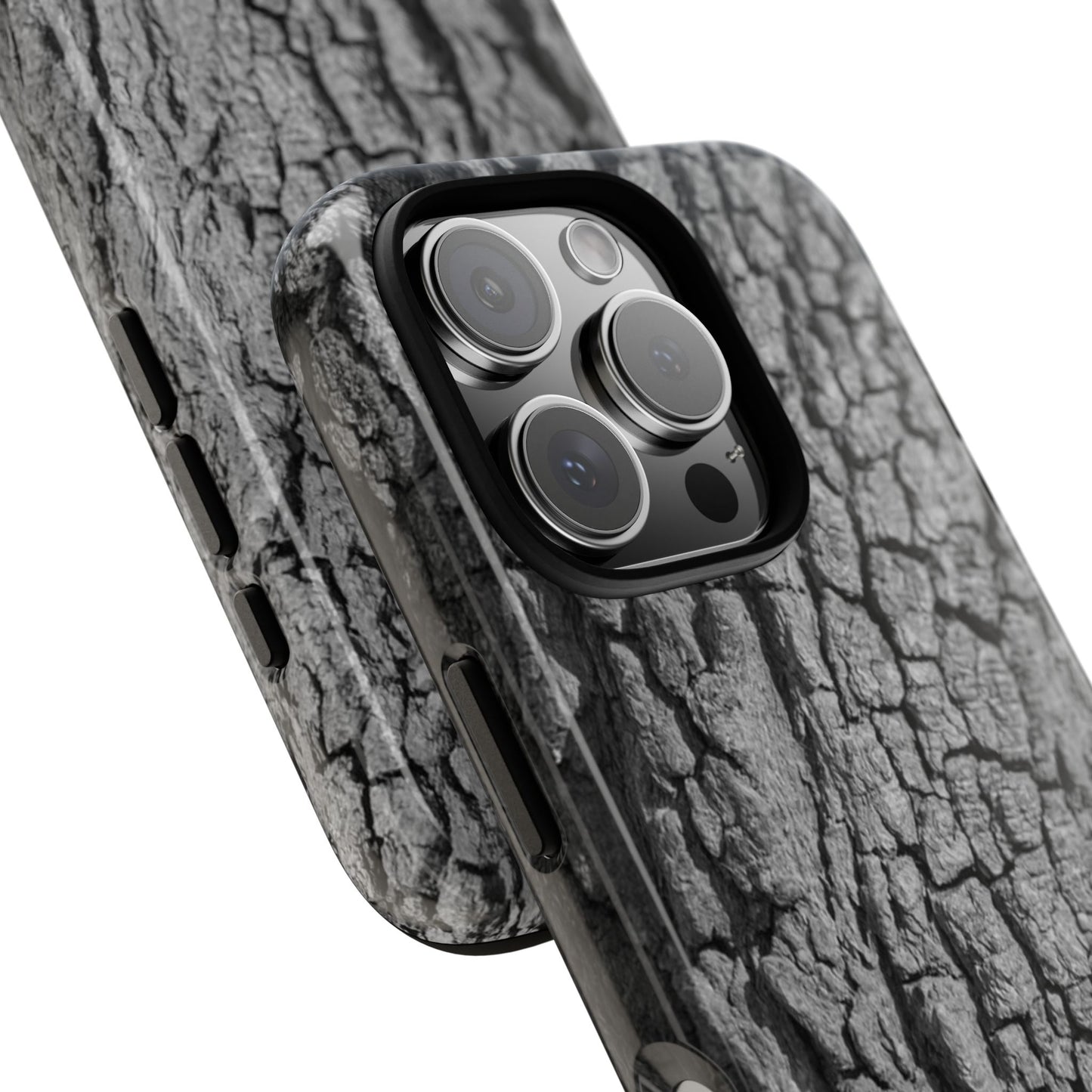 Rustic Bark Phone Case - Tough and Durable Protection - TRV