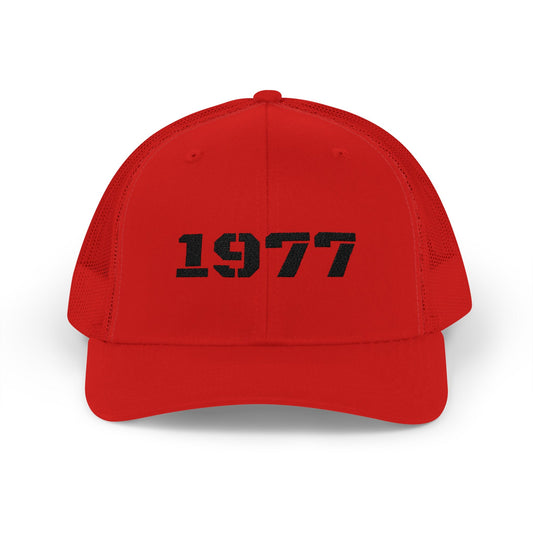Classic Year Snapback Trucker Cap, Birthday Gift, Retro Style Hat, Personalized Headwear, Unique Vintage Cap - product image