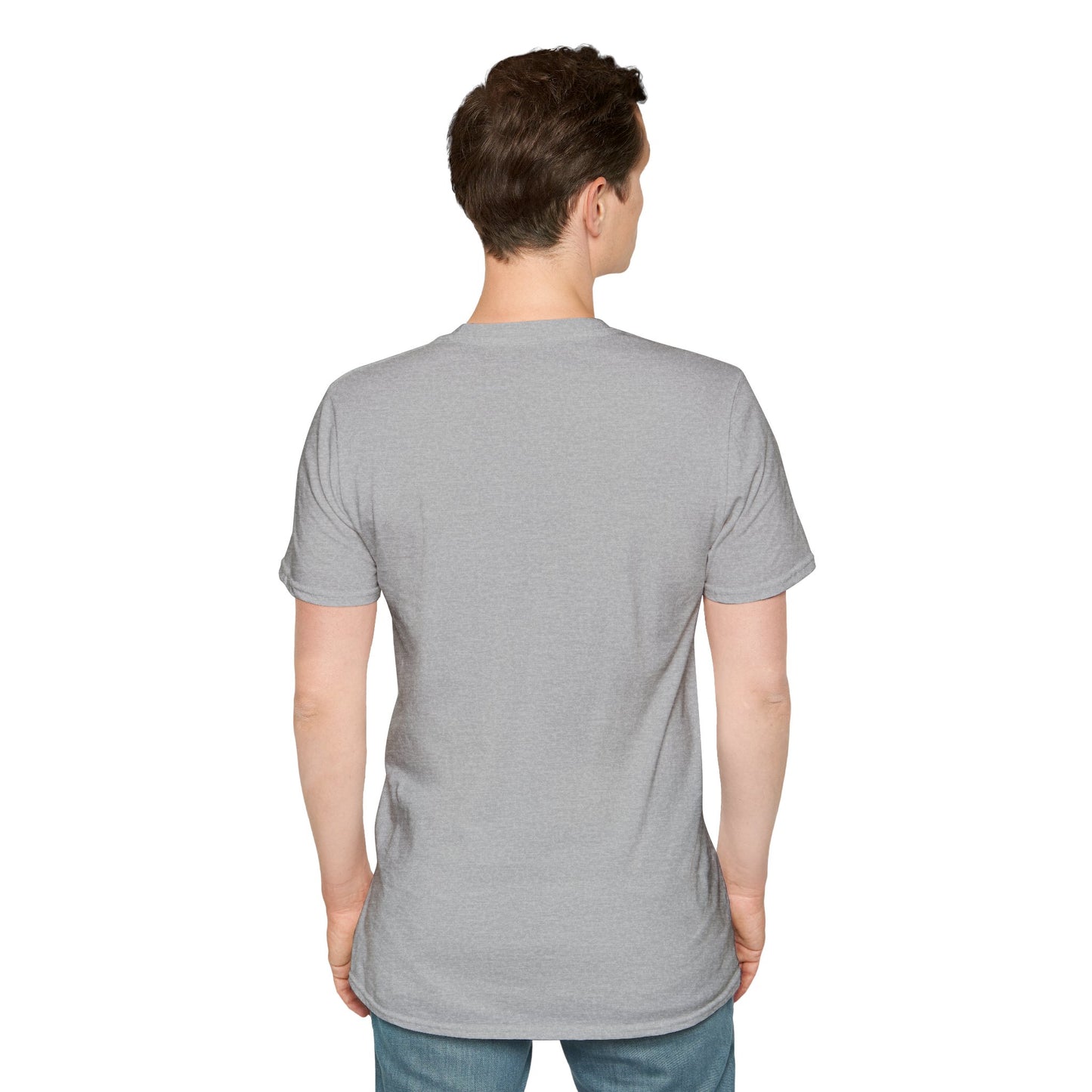 Minimalist Nature-Inspired Unisex Softstyle T-Shirt, Casual Wear, Everyday Style, Gift for Nature Lovers, Eco-Friendly Fashion