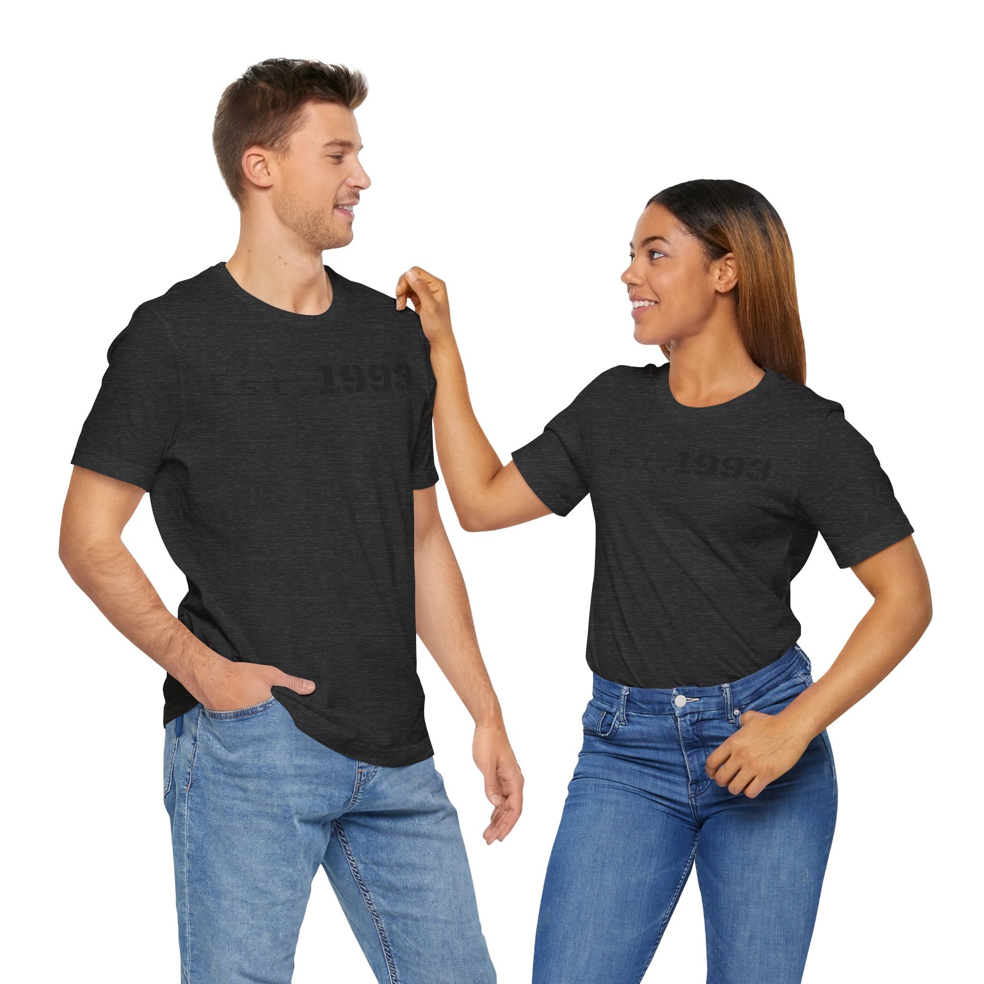 Est. 1993 Unisex Short Sleeve Tee - Perfect for Birthdays, Nostalgia, Casual Wear, Gifts, and Celebrations - TRV