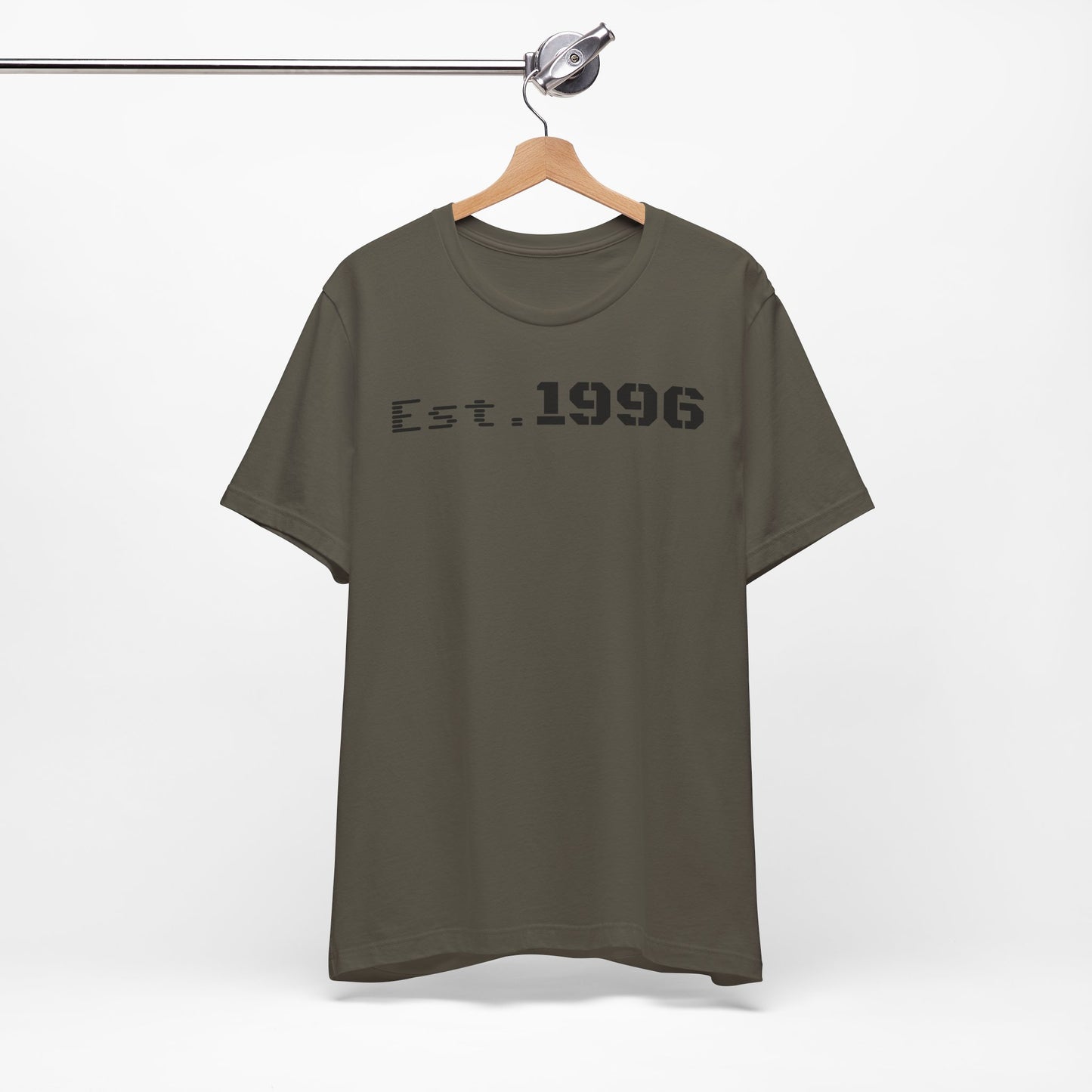 Established 1996 Unisex T-Shirt, Vintage Year Tee, Birth Year Gift, Casual Fashion, Personalized Graphic Tee - TRV