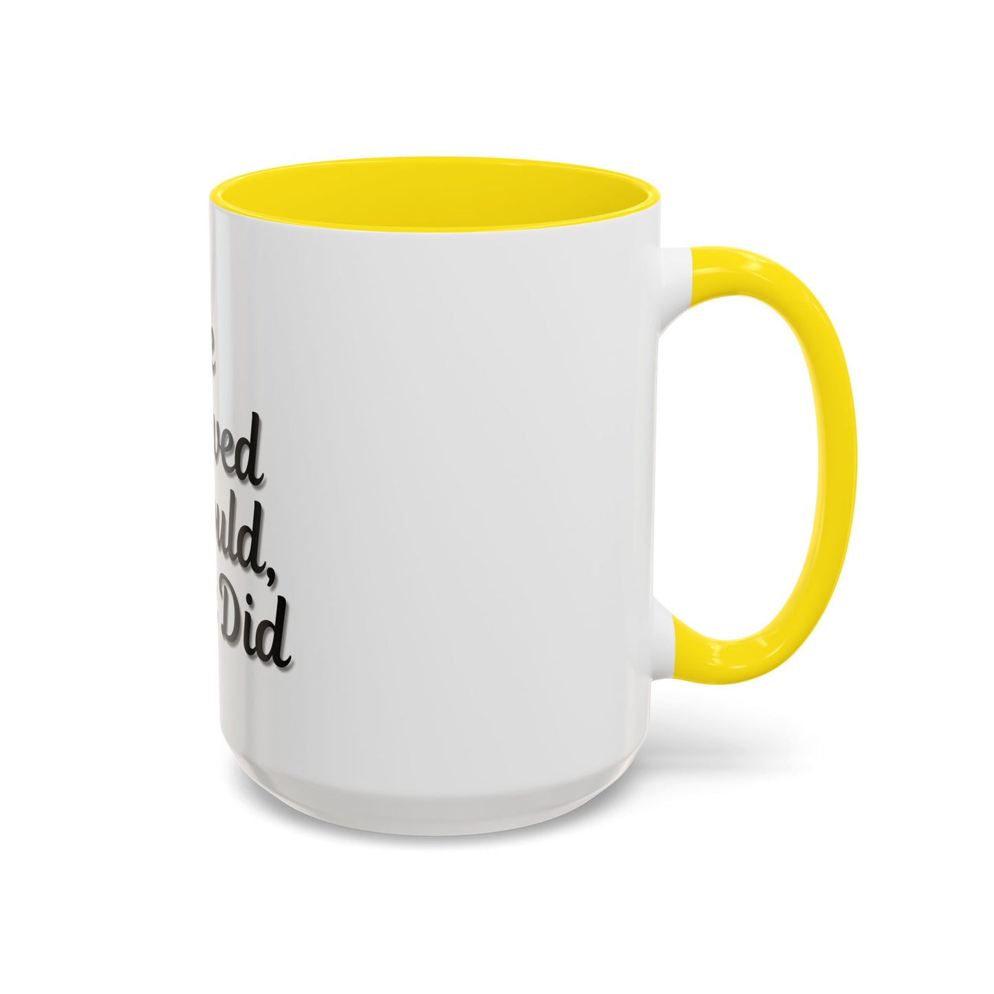 Inspirational Accent Coffee Mug - 'He Believed He Could, So He Did' - Perfect Gift for Motivational Moments - TRV