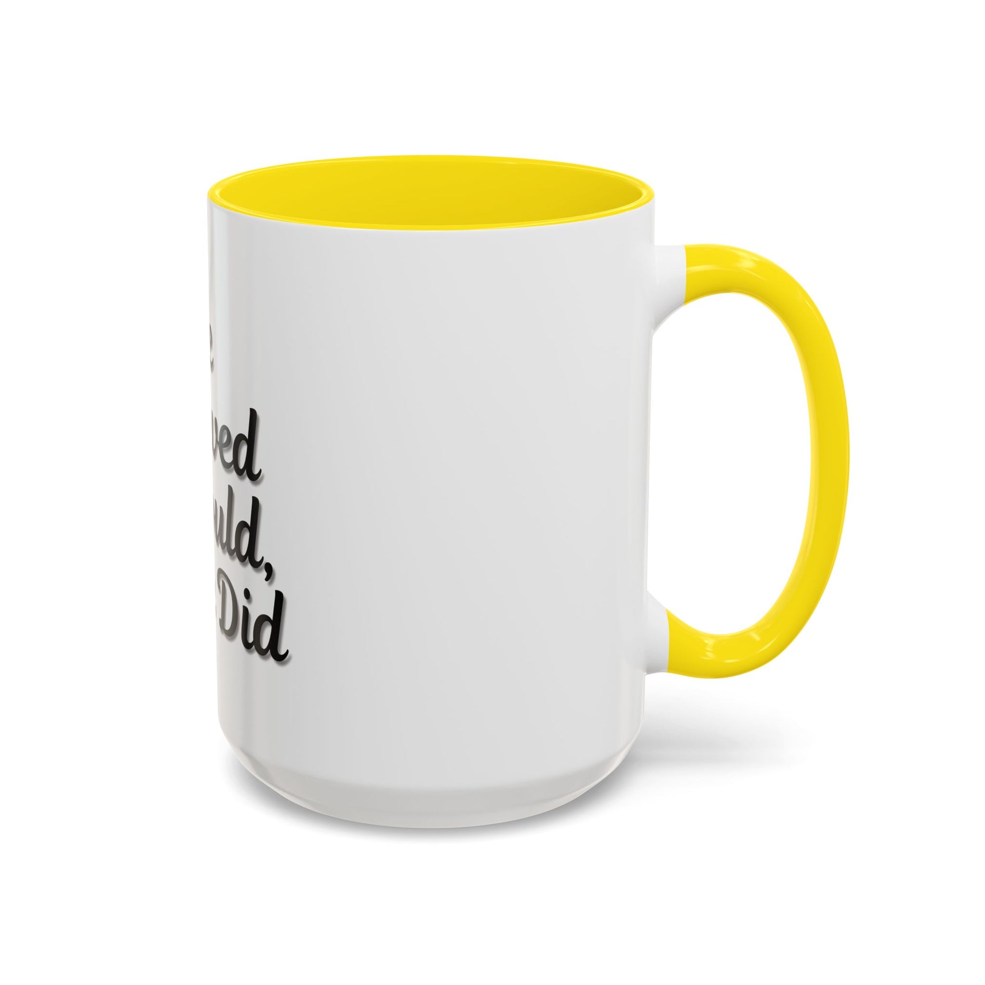 Inspirational Accent Coffee Mug - 'He Believed He Could, So He Did' - Perfect Gift for Motivational Moments - TRV