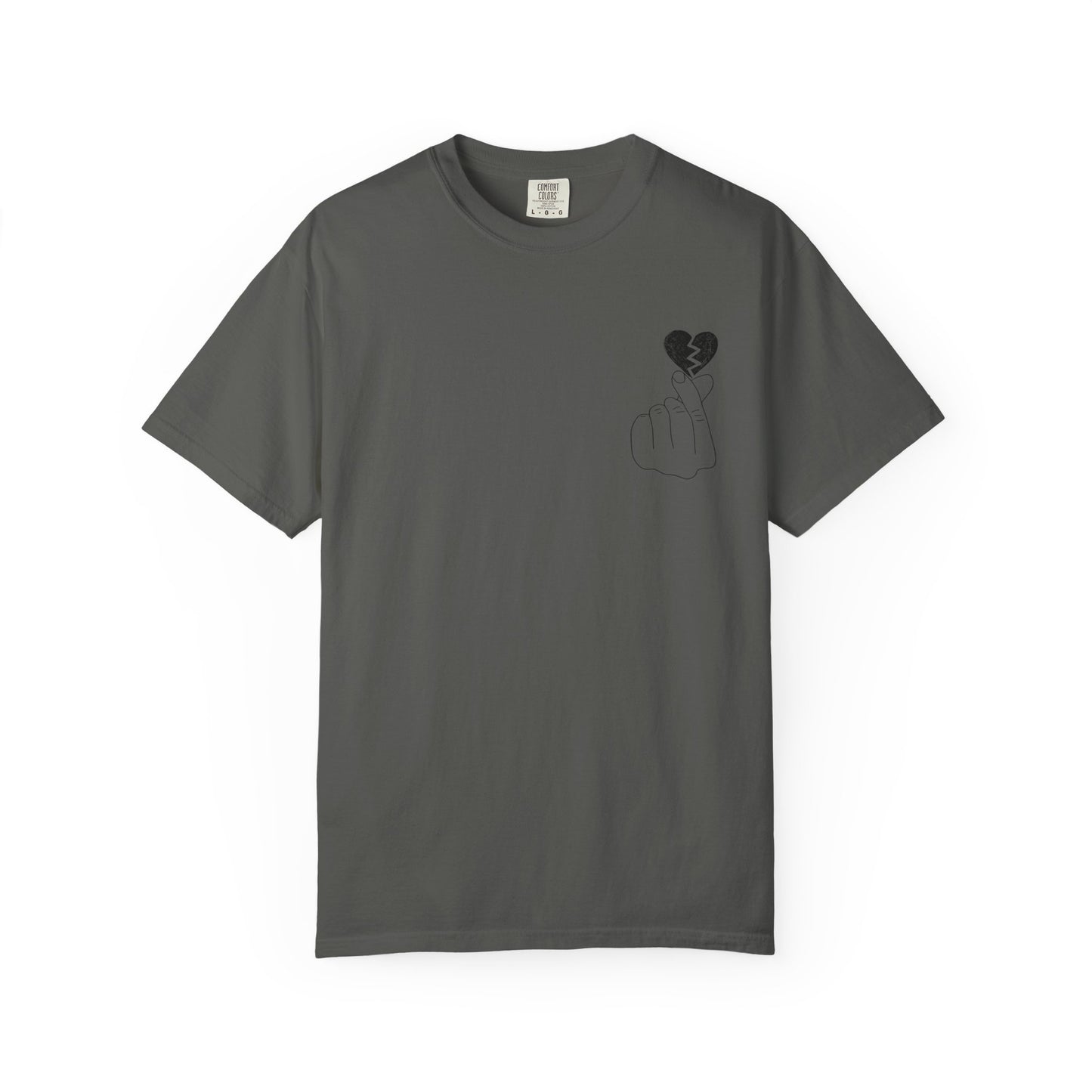 Heartbreak Unisex Garment-Dyed T-Shirt - Trendy Casual Tee for Self-Expression