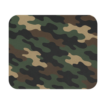 Camouflage Mouse Pad, Tactical Desk Accessory, Gaming Gift, Office Decor, Unique Gift for Soldiers, Military Style - TRV