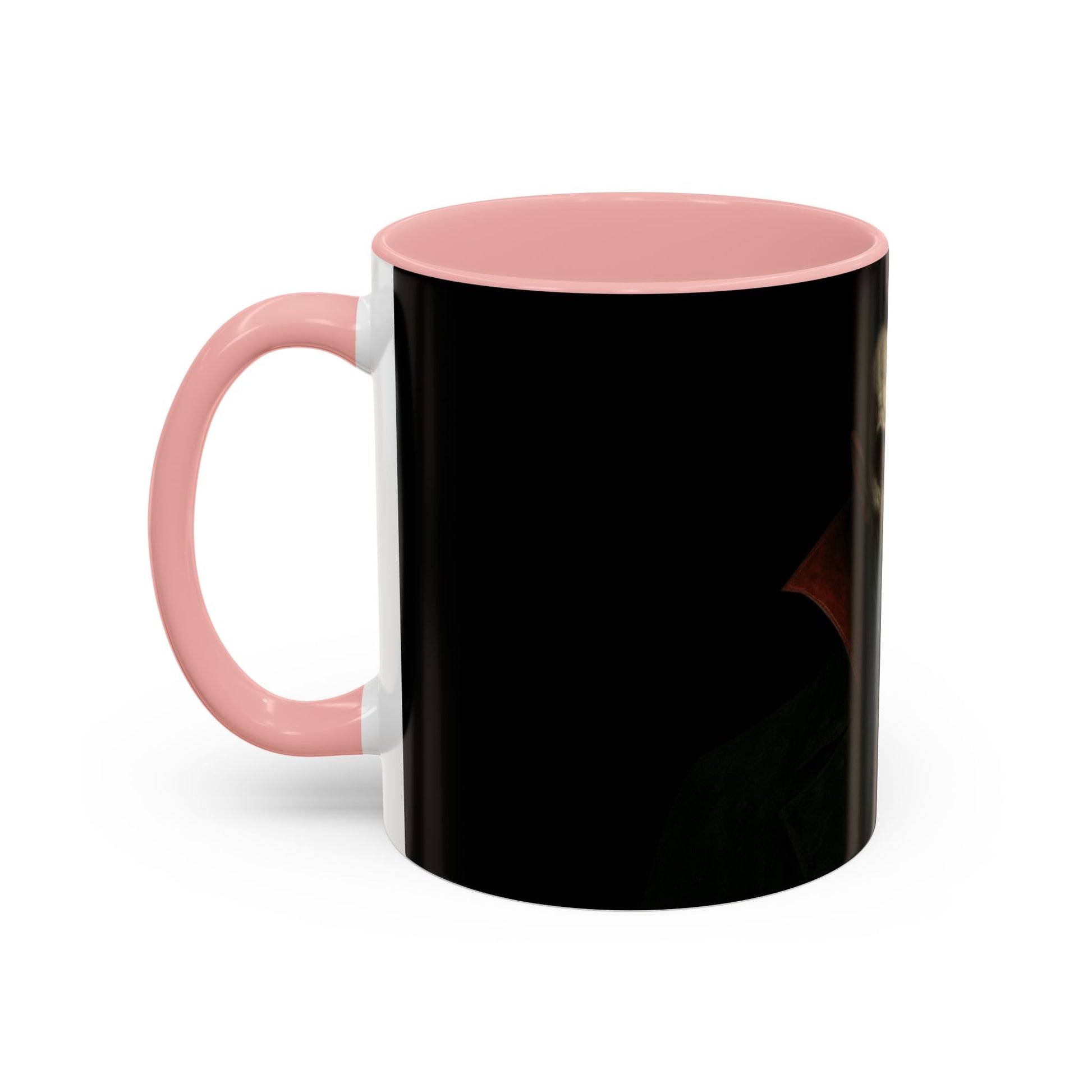 Gothic Dracula Vampire Accent Coffee Mug | Spooky Halloween Gift, Unique Home Decor, Collector's Mug, Coffee Lover's Gift - TRV