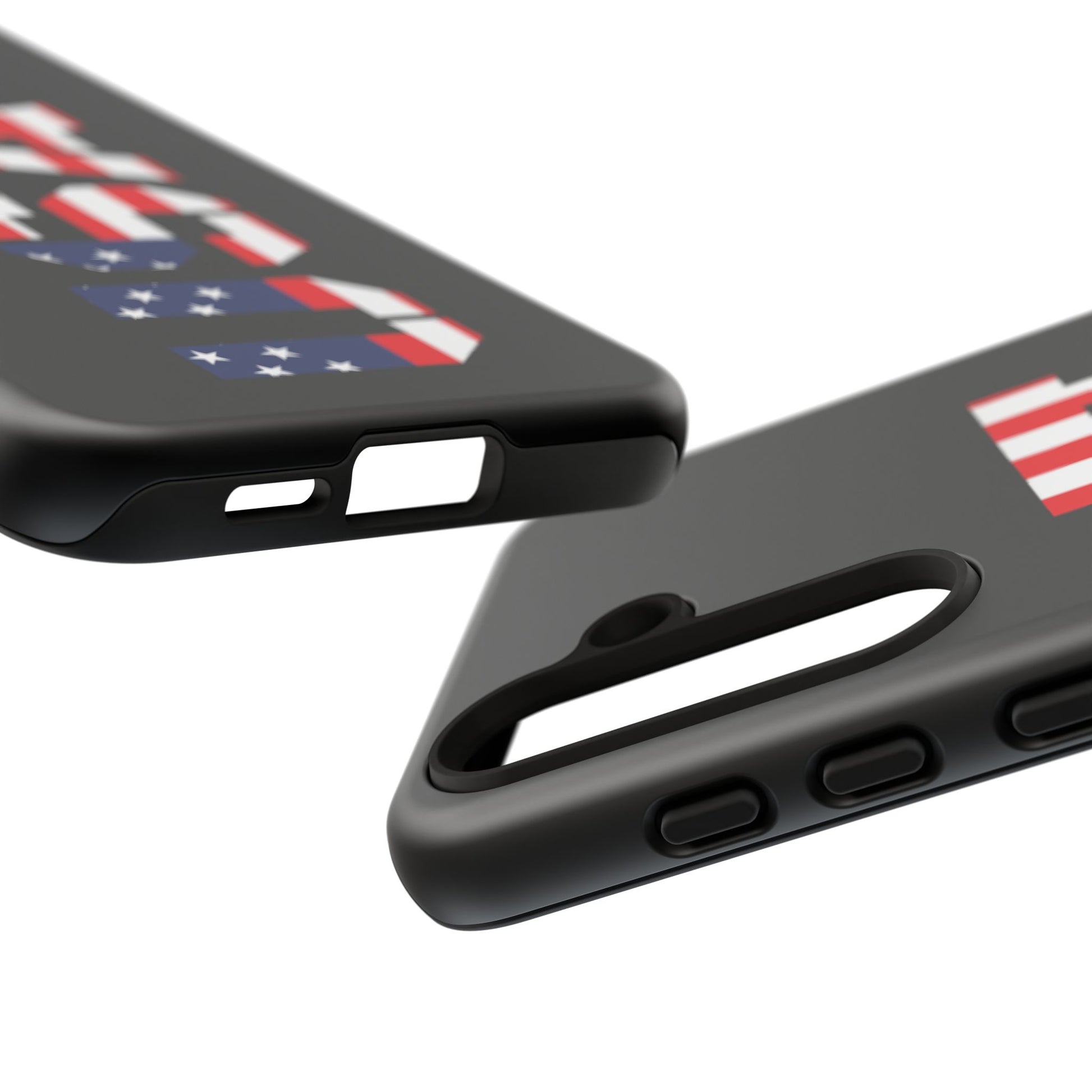 USA Flag Phone Case, Tough Phone Cover, Patriotic Gift, Independence Day Accessory, American Pride Mobile Case - TRV