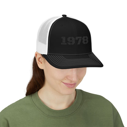 Custom Embroidered Snapback Trucker Cap | Birthday Gift, Fashion Accessory, Casual Wear, Unisex Gift, Vintage Style Hat - TRV