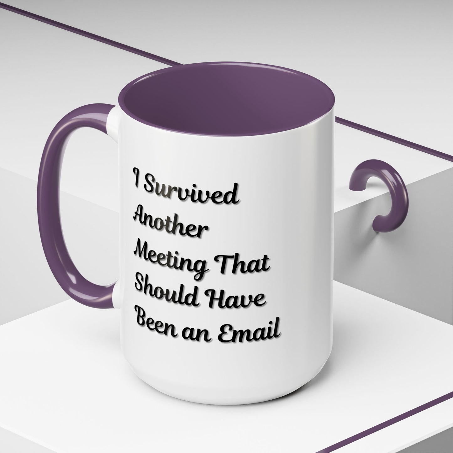 Coffee Mug, Funny Office Mug, Work Meeting Humor, Gift for Coworker, Sarcastic Tea Cup, Boss Gift, Desk Decor, Office Decor