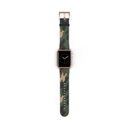 Camouflage Watch Band - Stylish Camo Wrist Strap for Outdoor Lovers, Perfect Gift for Adventurers, Fitness Enthusiasts, Casual Everyday Use - TRV