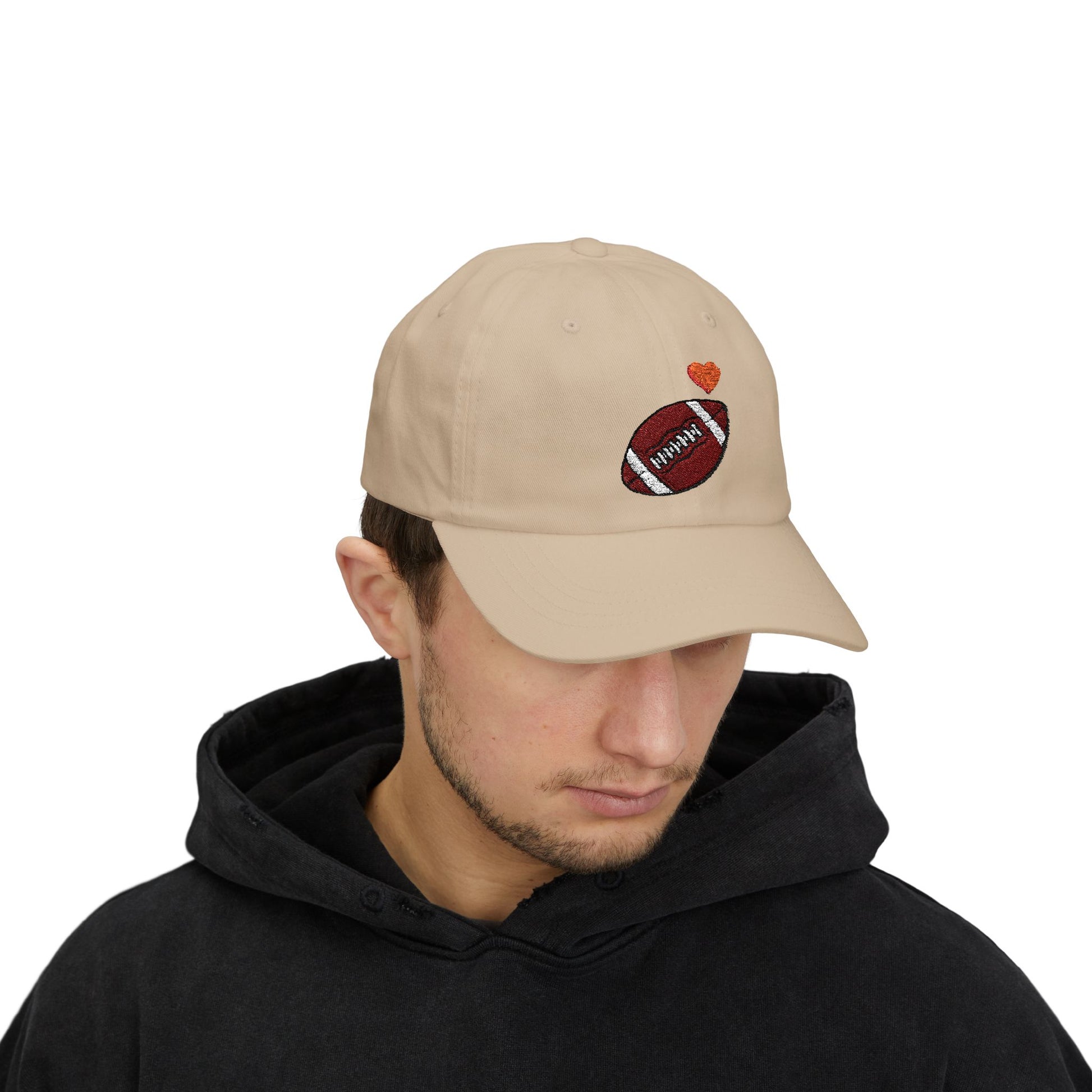 Cute Football Dad Cap, Father's Day Gift, Casual Style Hat, Sports Lover Accessory, Gift for Dad, Outdoor Activities - TRV