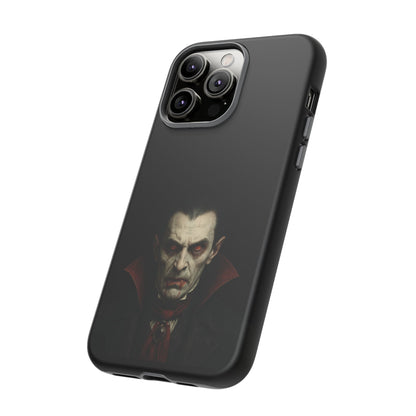 Vampire Phone Case - Tough Cases for Halloween, Gothic Decor, Gifts for Horror Fans, Spooky Accessories, Unique Cellphone Cover - TRV