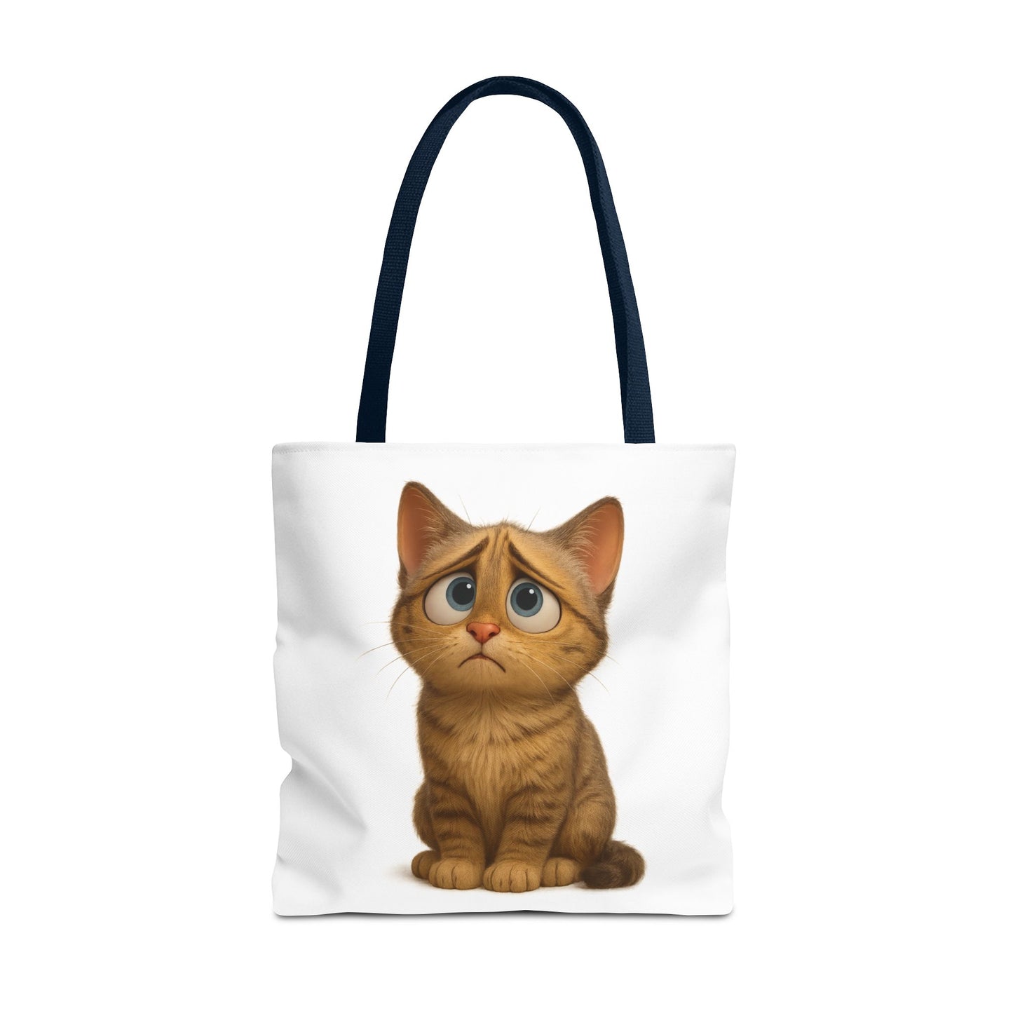 Cute Cat Tote Bag, Animal Lover Gift, Shopping Tote, Reusable Bag, Cute Merchandise, Eco-Friendly Gift - TRV