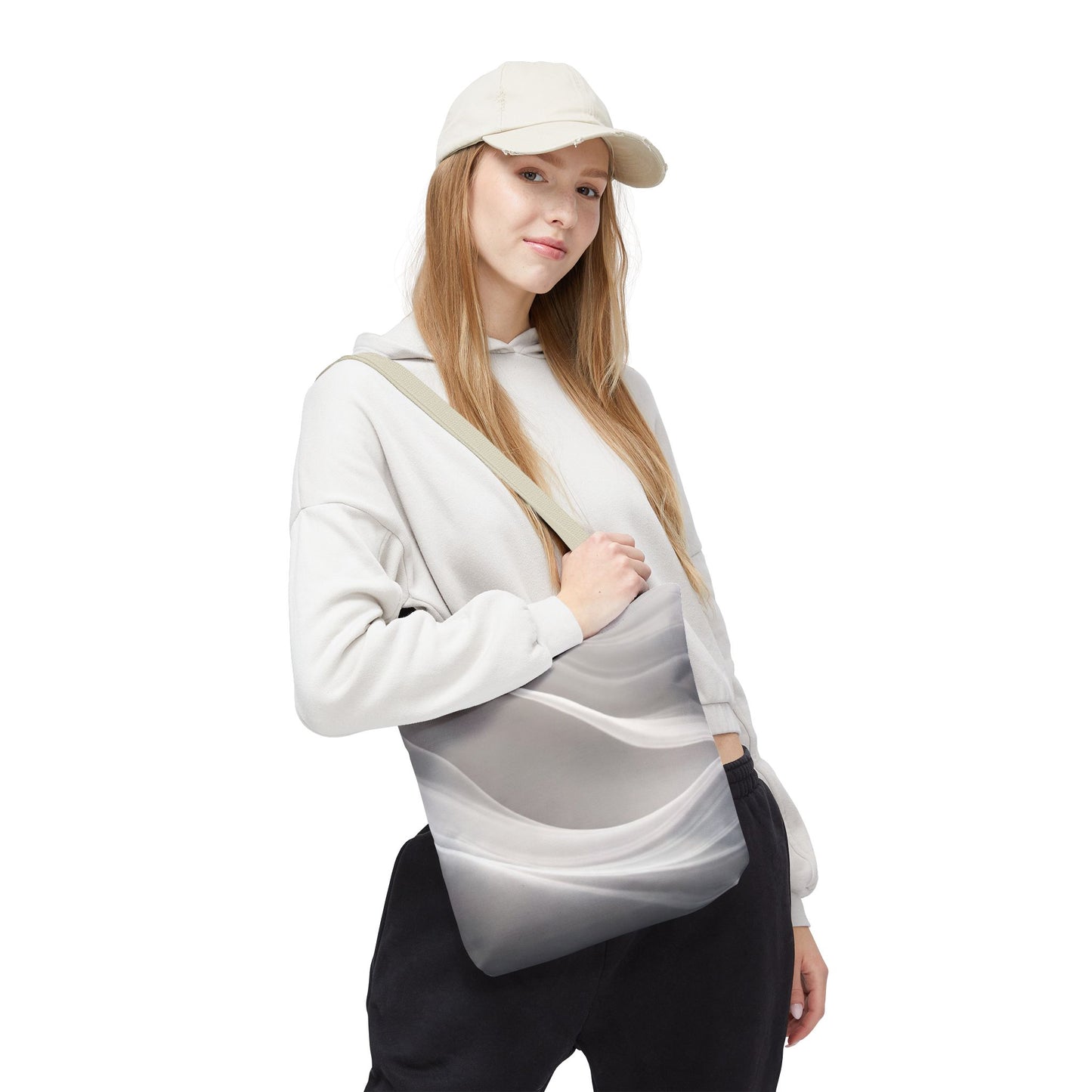 Soft Marble Wave Tote