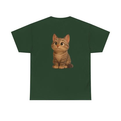 Adorable Cat Graphic Tee, Cute Pet Lover's Shirt, Animal Lover's Gift, Cozy Everyday T-Shirt, Perfect for Cat Lovers