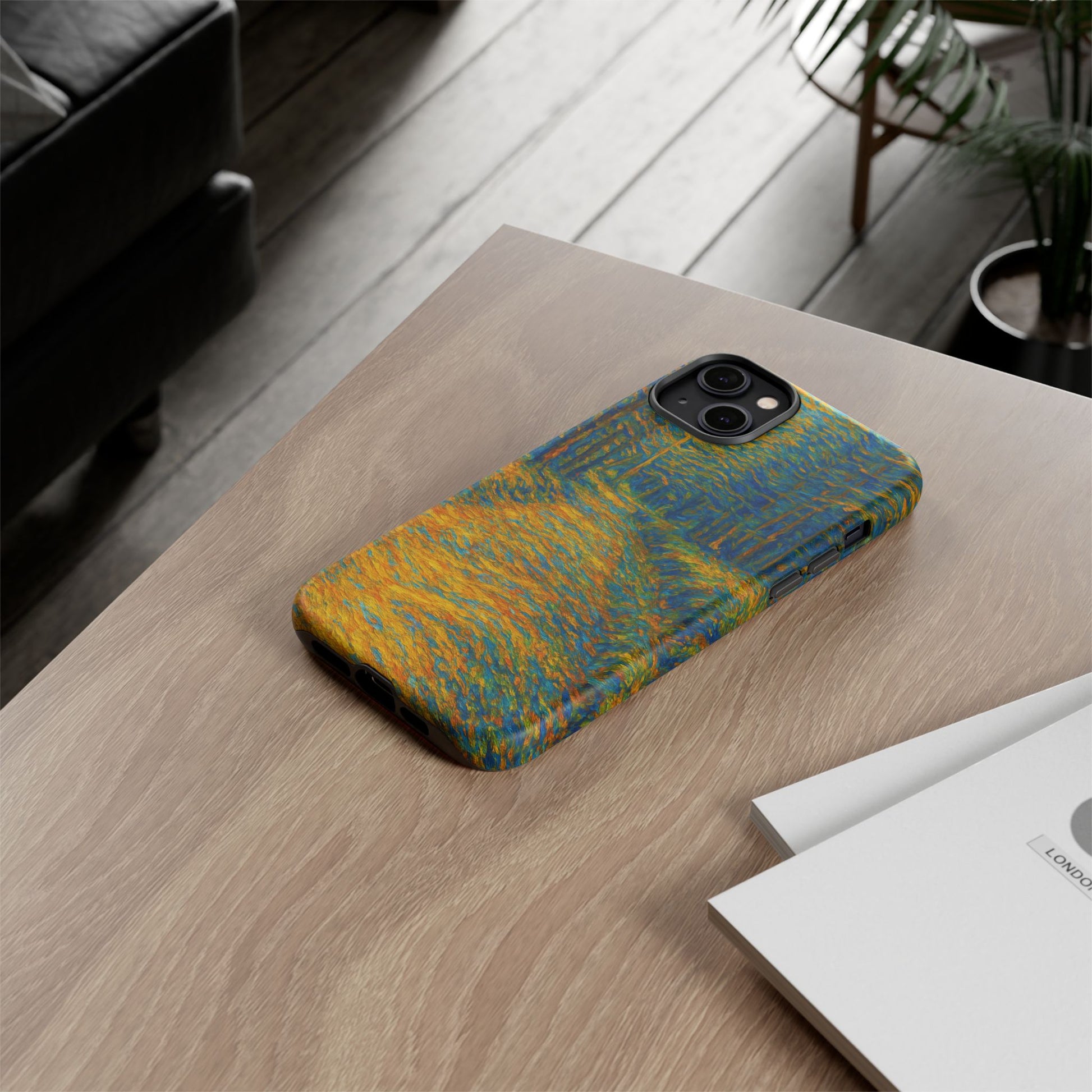 Artistic Phone Case for Nature Lovers, Tough Cases, Vibrant Design, Gift for Friends, Phone Accessories, Unique Artwork - TRV