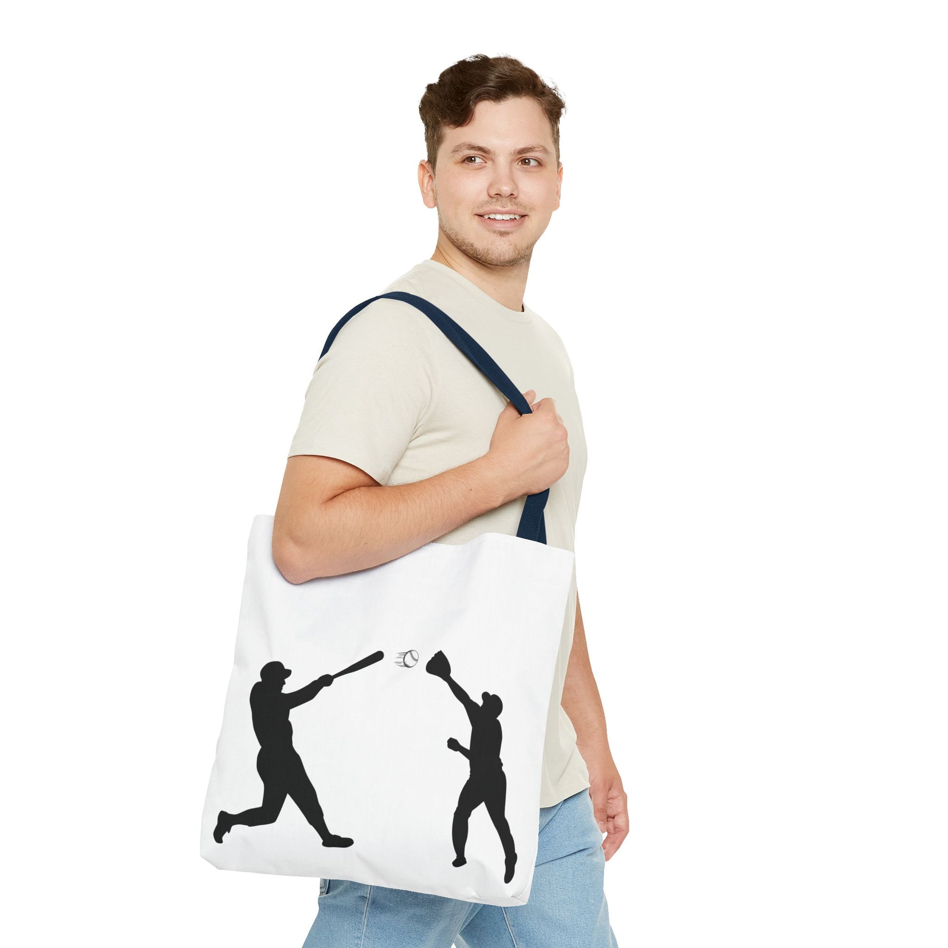 Baseball Tote Bag, Perfect for Sports Fans, Great Gift for Players, Ideal for Game Days, Accessory for Summer Outings - TRV