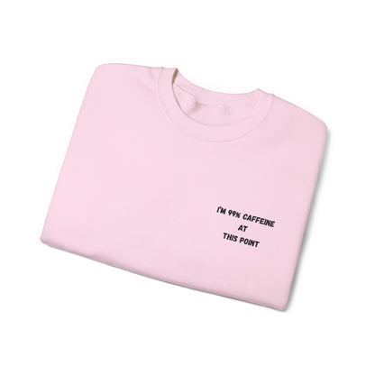 Caffeine Lover's Crewneck Sweatshirt | Unisex Heavy Blend - TRV