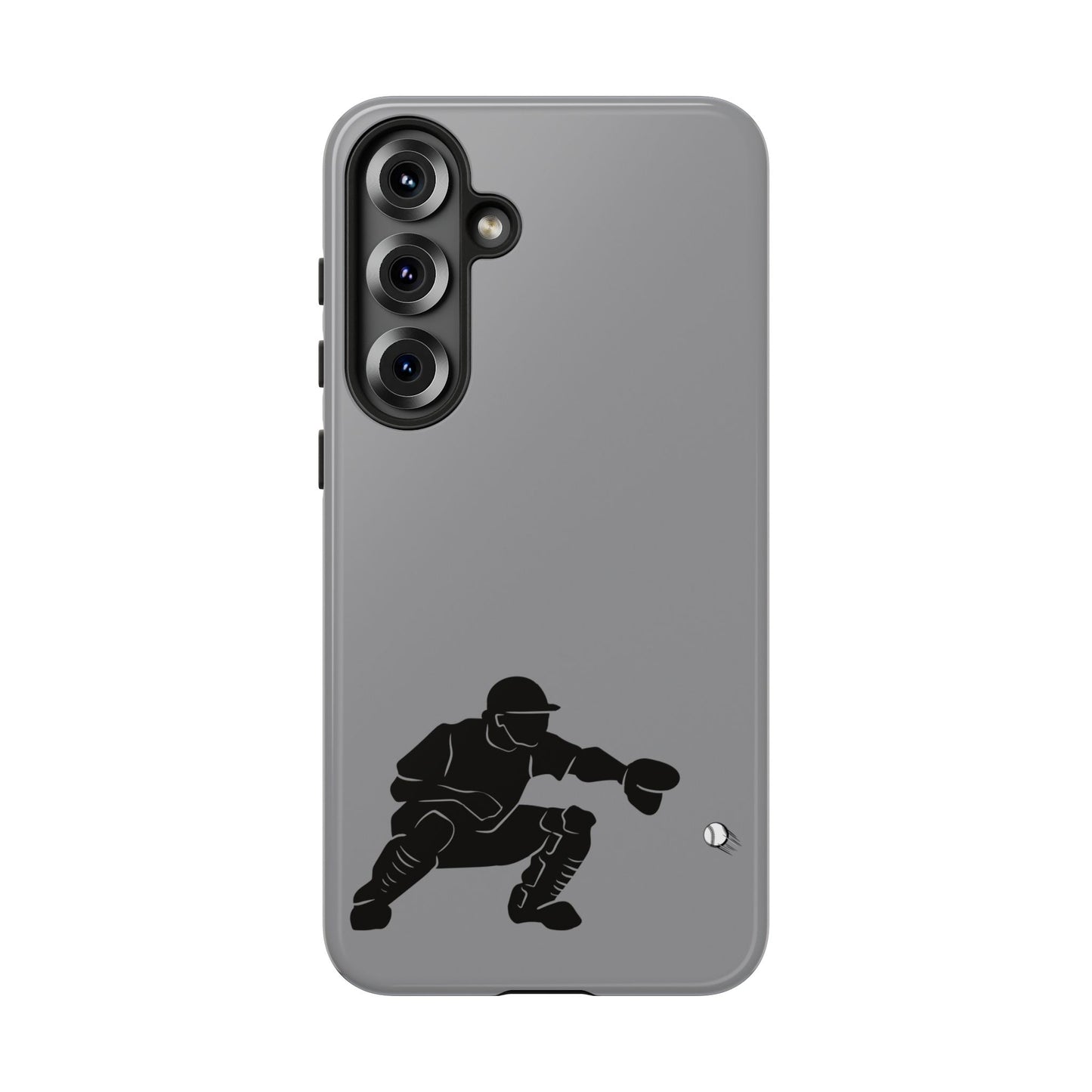 Baseball Catcher Phone Case - Tough Cases, Sports Phone Cover, Great for Athletes, Perfect Gift for Baseball Lovers, Unique Cell Phone Design - TRV