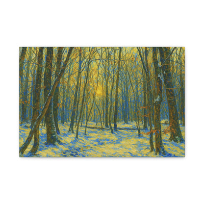 Forest Sunrise Canvas Print - Best Canvas | Gothic Decor Store | Buy Online