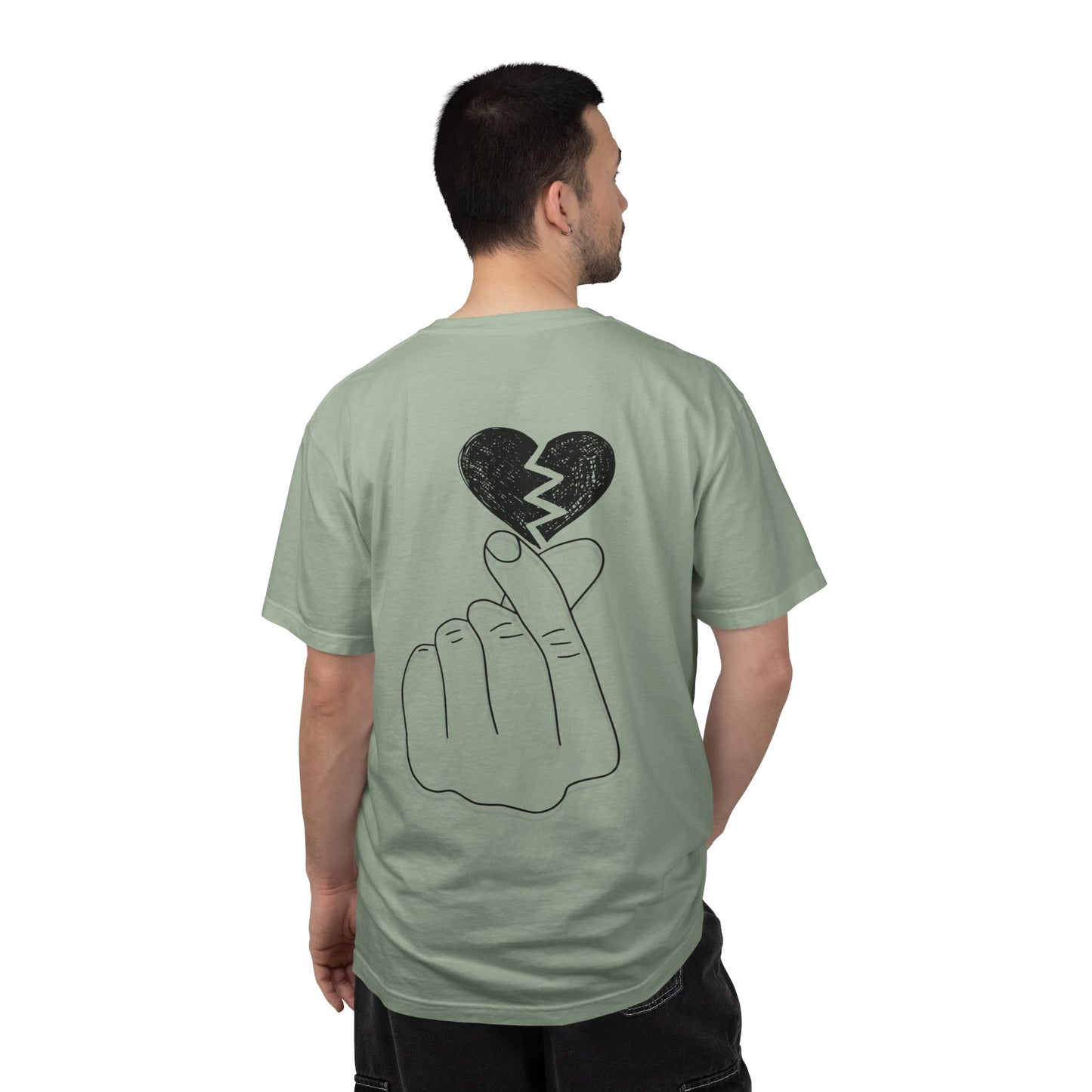 Heartbreak Unisex Garment-Dyed T-Shirt - Trendy Casual Tee for Self-Expression
