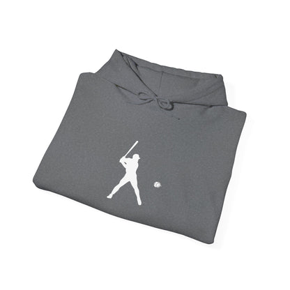Sporty Unisex Baseball Hooded Sweatshirt, Casual Hoodie for Athletes, Perfect for Gifts, Comfy Streetwear, Ideal for Sports Events, Personal Use - TRV