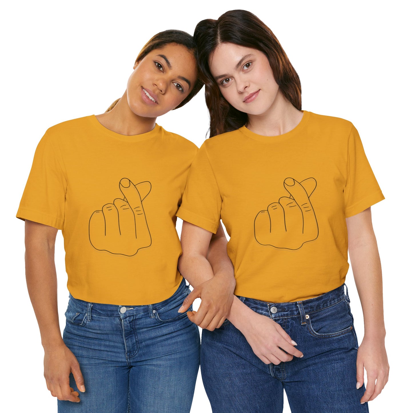 Minimalist Hand Sign Unisex Tee | Casual Everyday Wear | Perfect for Gift Givers