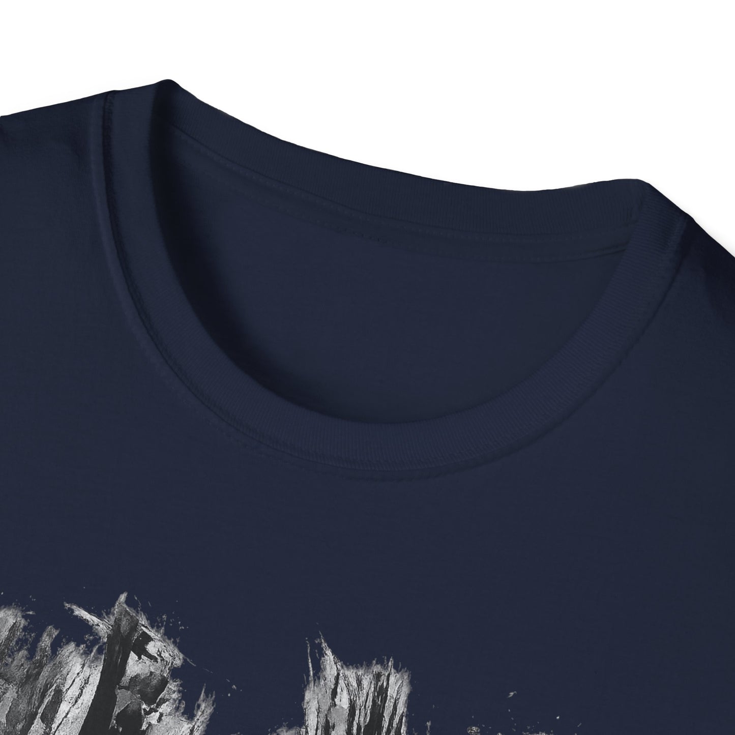 Minimalist Nature-Inspired Unisex Softstyle T-Shirt, Casual Wear, Everyday Style, Gift for Nature Lovers, Eco-Friendly Fashion
