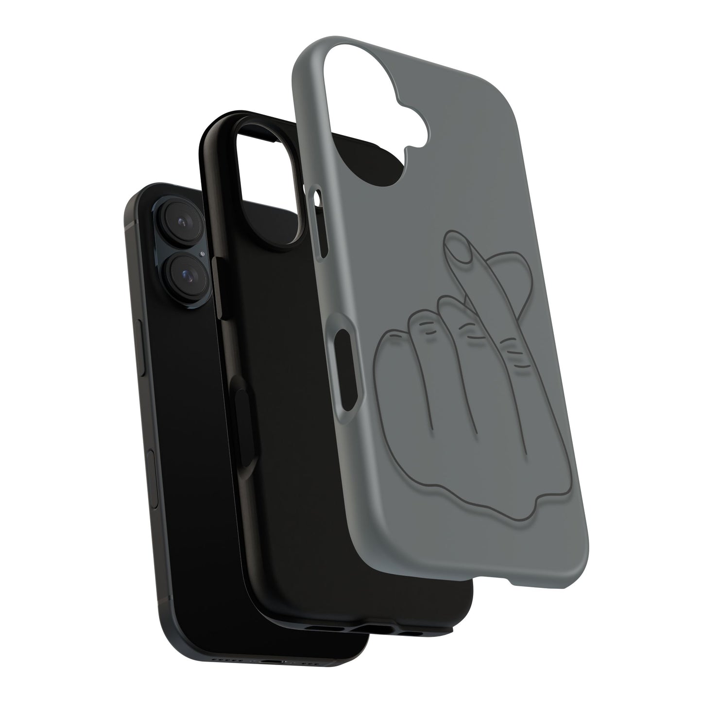 Funny Phone Case with Love Gesture - Tough Cases - TRV