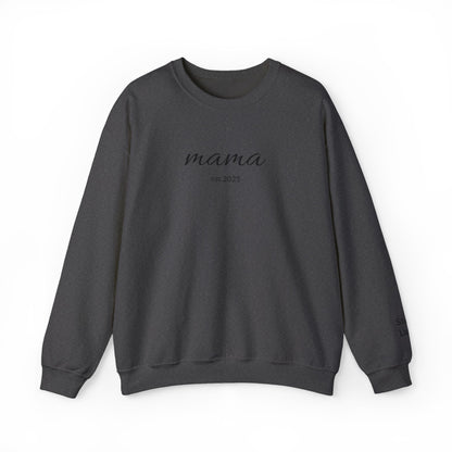 mama sweatshirt | simple script mom pullover - TRV