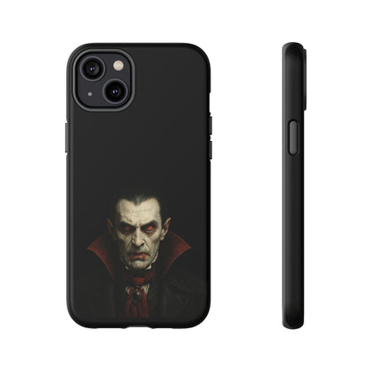 Vampire Phone Case - Tough Cases for Halloween, Gothic Decor, Gifts for Horror Fans, Spooky Accessories, Unique Cellphone Cover - TRV