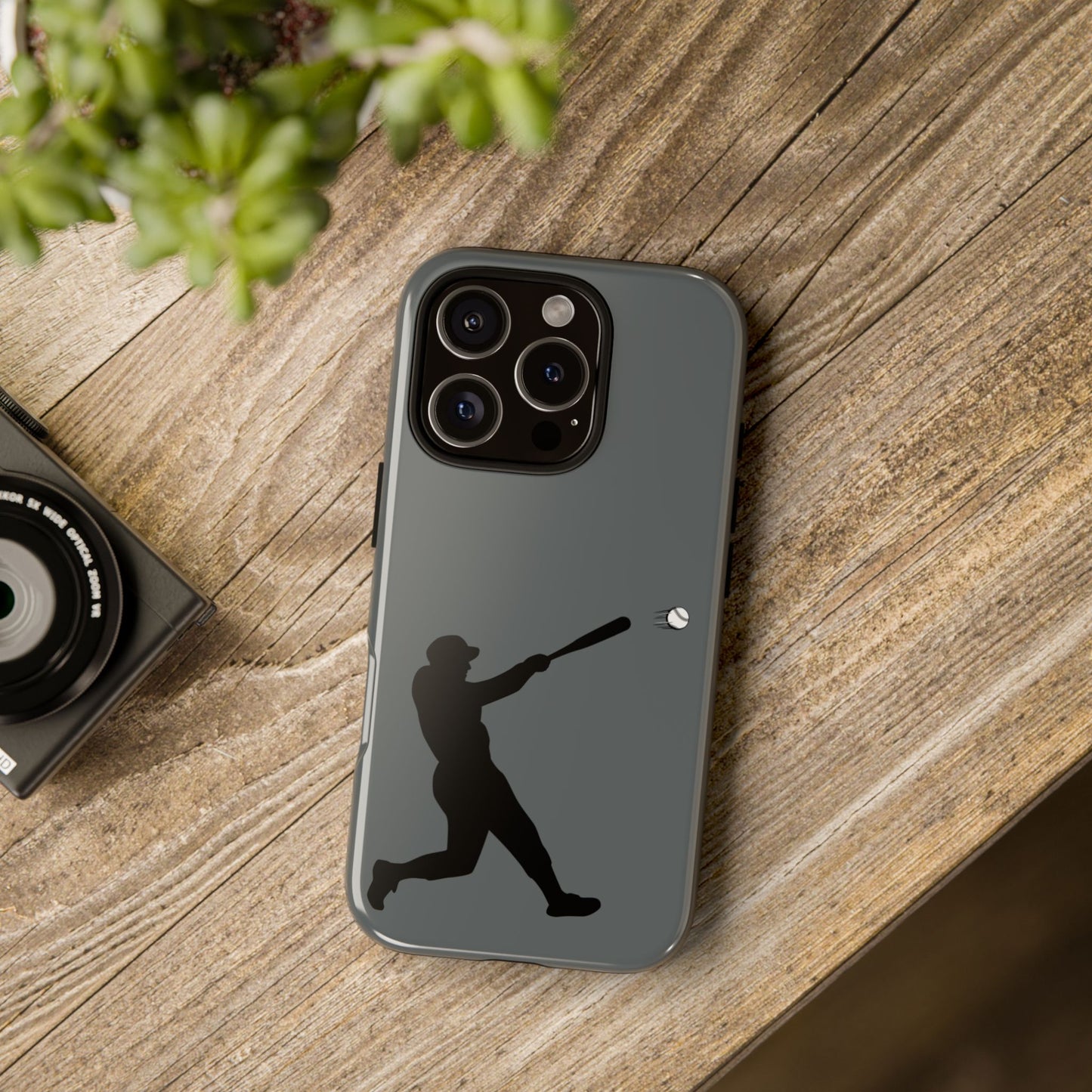 Baseball Phone Case, Tough Cases for Sports Lovers, Gift for Athletes, Durable iPhone Cover, Unique Sporty Accessory - TRV