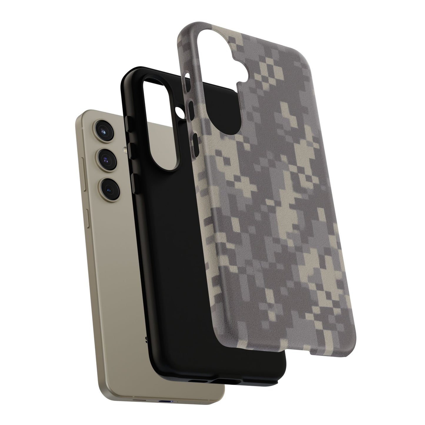 Camouflage Phone Case, Military Style Cover, Tough Phone Protection, Durable Phone Accessory, Gift for Veterans, Outdoor Enthusiasts - TRV