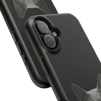 Russian Blue Cat Phone Case — Magnetic Impact-Resistant iPhone Cover