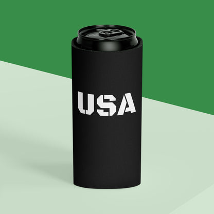 USA Can Cooler - Patriotic Neoprene Drink Koozie